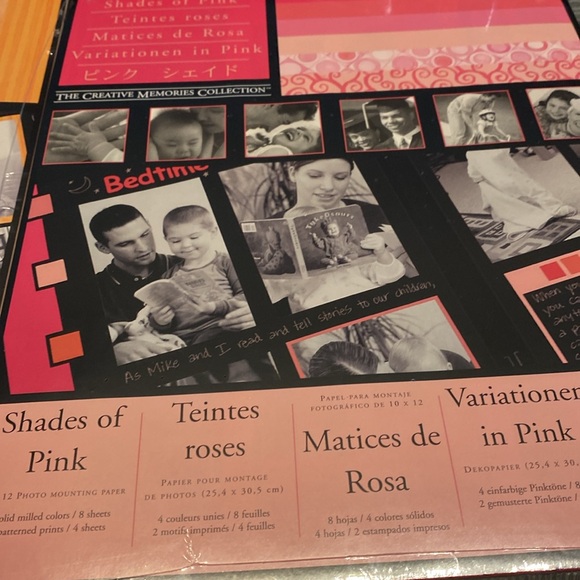 Lot of 4 packages of creative memories paper - Picture 5 of 9